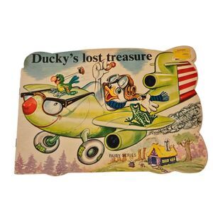 Ducky's Lost Treasure Vintage 1973 Ruby Series Children's Book
